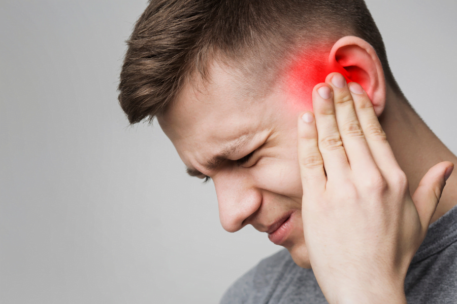 Otite externa é a inflamação do conduto auditivo