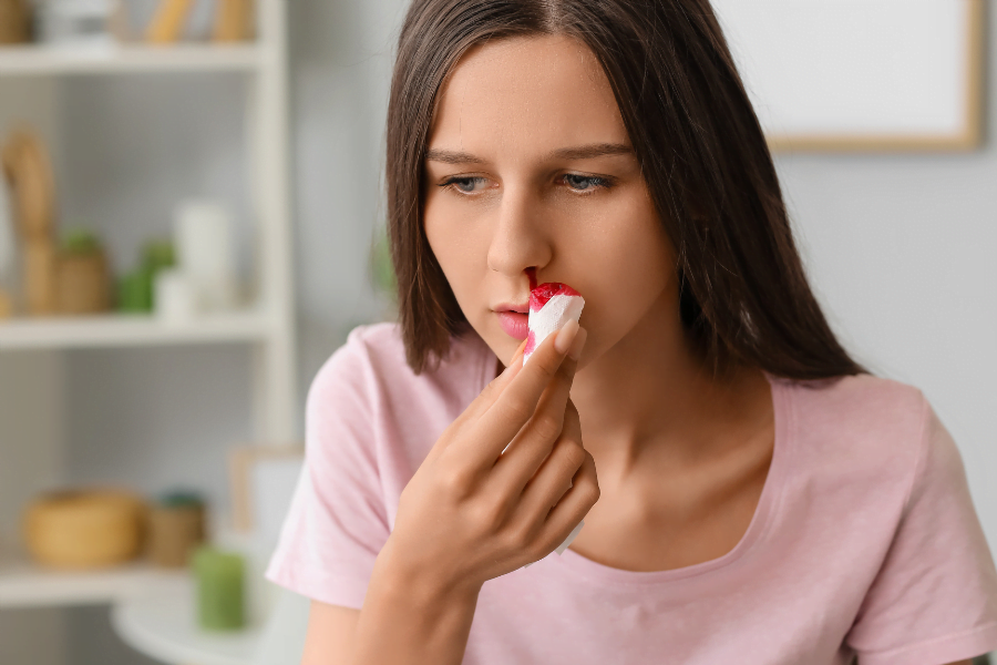 Epistaxe ou sangramento nasal